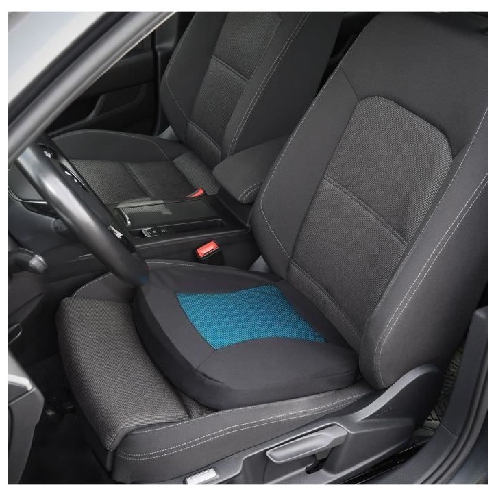 Assise confort gel - KINE TRAVEL - 169842 - Noir et bleu