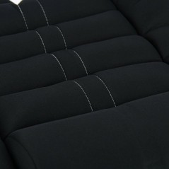 Couvre-siege - KINE TRAVEL - Confort intégral - Noir - Compatible air
