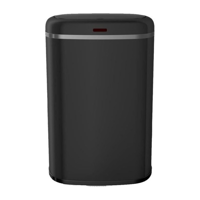 Poubelle de Cuisine Automatique - LOGAN - 58 L - Inox Noir Mat - Kitch