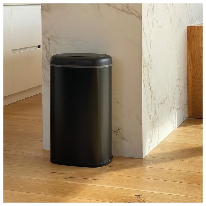 Poubelle de Cuisine Automatique - LOGAN - 58 L - Inox Noir Mat - Kitchen Move Poubelle de Cuisine Automatique - LOGAN - 58 L - Inox Noir Mat - Kitchen Move