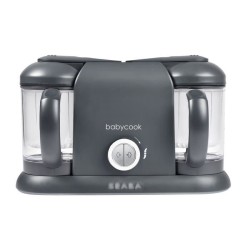 BÉABA - Babycook Duo - Robot Bébé 4 en 1 Mixeur-Cuiseur - Cuisson V