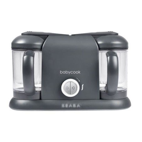 BÉABA - Babycook Duo - Robot Bébé 4 en 1 Mixeur-Cuiseur - Cuisson V