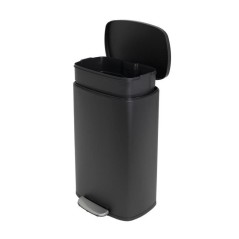 Poubelle de Cuisine a Pédale - ADMIRAL - 50 L - Noir Mat - Kitchen Mo