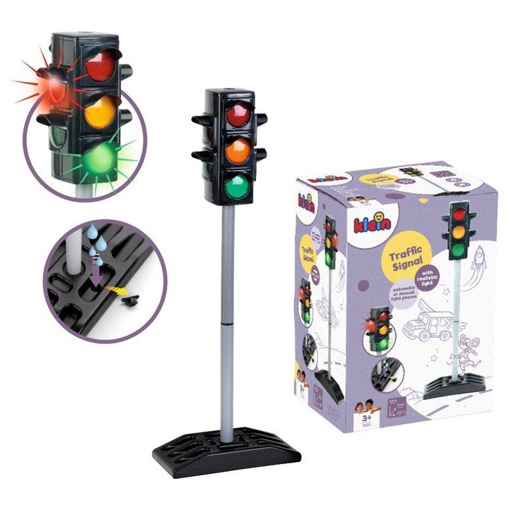 Feu tricolore électronique avec fonctionnement manuel et automatique - KLEIN - 2990 Feu tricolore électronique avec fonctionnement manuel et automatique - KLEIN - 2990