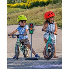 Feu tricolore électronique avec fonctionnement manuel et automatique