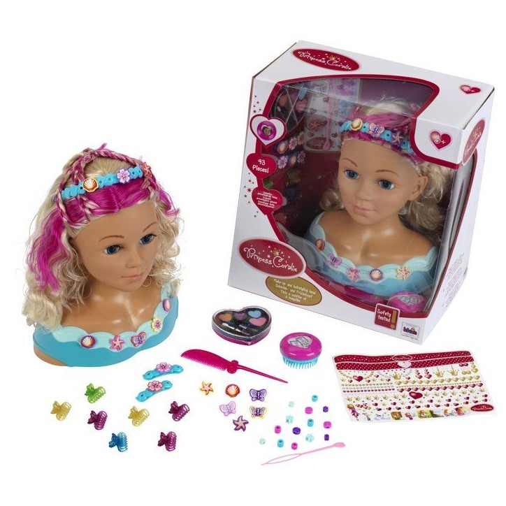 Tete a coiffer et a maquiller - KLEIN - 5398 - Mariella - Palette de vrai maquillage, accessoires - Des 3 ans Tete a coiffer et a maquiller - KLEIN - 5398 - Mariella - Palette de vrai maquillage, accessoires - Des 3 ans