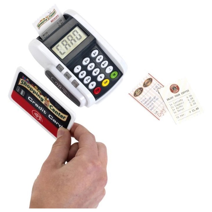 Terminal de paiement électronique avec carte bancaire et tickets de caisse - KLEIN - 9333