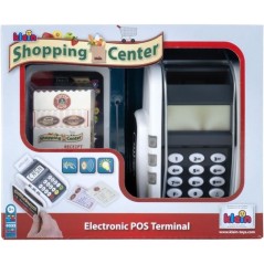 Terminal de paiement électronique avec carte bancaire et tickets de c
