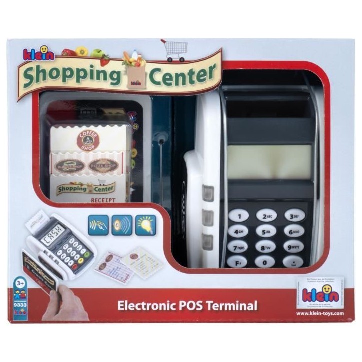 Terminal de paiement électronique avec carte bancaire et tickets de caisse - KLEIN - 9333