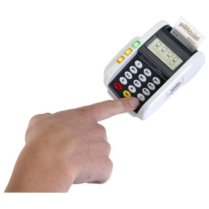 Terminal de paiement électronique avec carte bancaire et tickets de caisse - KLEIN - 9333