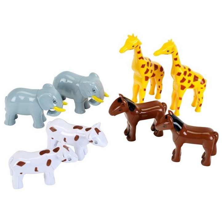 Animaux magnétiques - KLEIN - 0066 - 8 grands animaux Funny Puzzle, boîte fermée - 32 pieces - Des 12 mois Animaux magnétiques - KLEIN - 0066 - 8 grands animaux Funny Puzzle, boîte fermée - 32 pieces - Des 12 mois