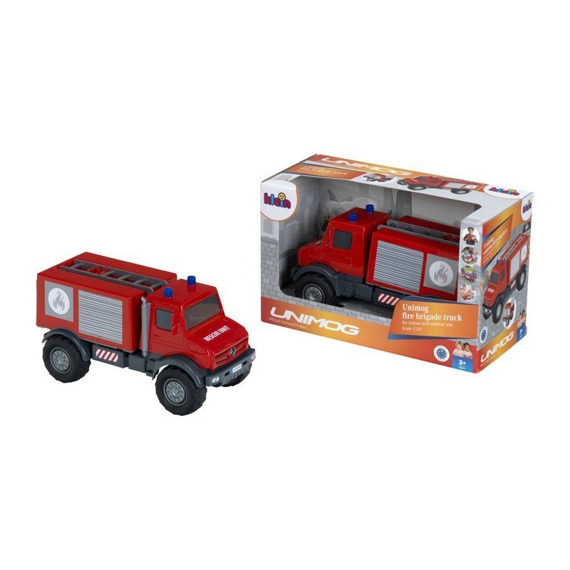 Camion de pompier tout-terrain - KLEIN - 3600 - Mercedes Unimog - Roue