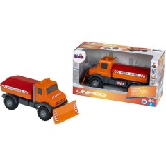 Camion chasse-neige saleur - KLEIN - 3801 - Mercedes Unimog - Roues so
