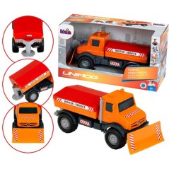 Camion chasse-neige saleur - KLEIN - 3801 - Mercedes Unimog - Roues so
