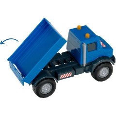 Camion-benne tout-terrain - KLEIN - 3802 - Mercedes Unimog - Roues sou
