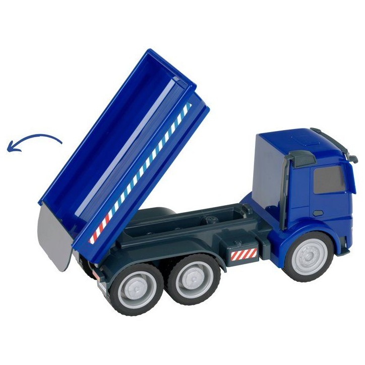 Camion-benne - KLEIN - 3803 - Mercedes Arocs - Roues souples et grande benne basculante, trappe - Échelle 1:24 - Des 3 ans
