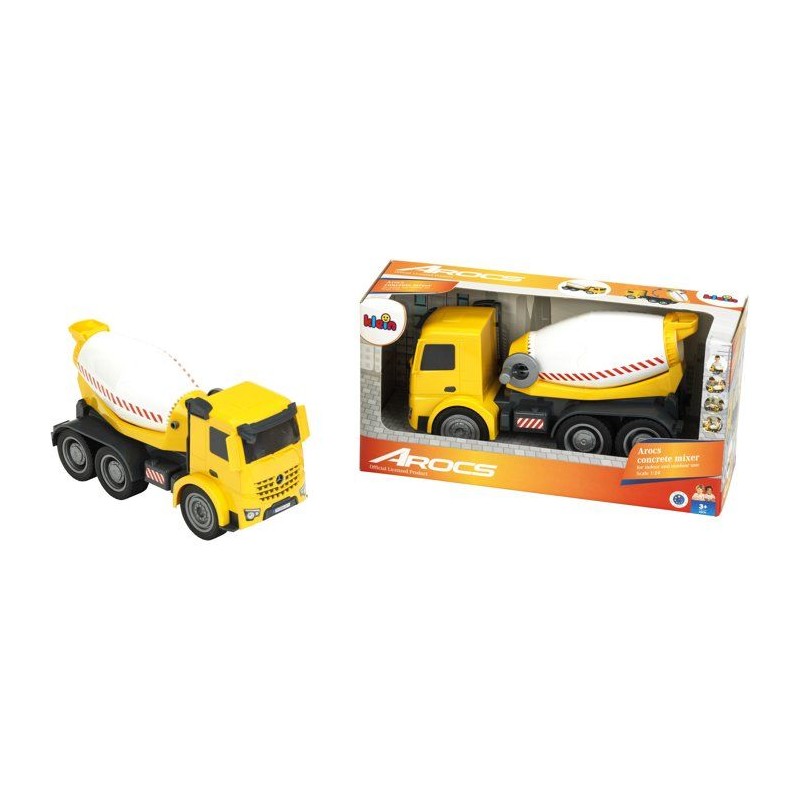 Camion toupie a béton - KLEIN - 3804 - Mercedes Arocs - Roues souples