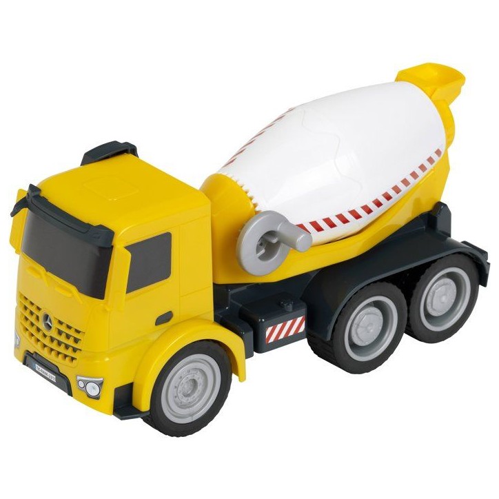 Camion toupie a béton - KLEIN - 3804 - Mercedes Arocs - Roues souples, malaxeur rotatif et basculant - Échelle 1:24 - Des 3 an Camion toupie a béton - KLEIN - 3804 - Mercedes Arocs - Roues souples, malaxeur rotatif et basculant - Échelle 1:24 - Des 3 an