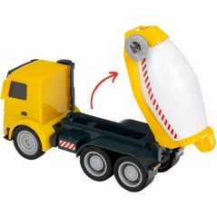 Camion toupie a béton - KLEIN - 3804 - Mercedes Arocs - Roues souples