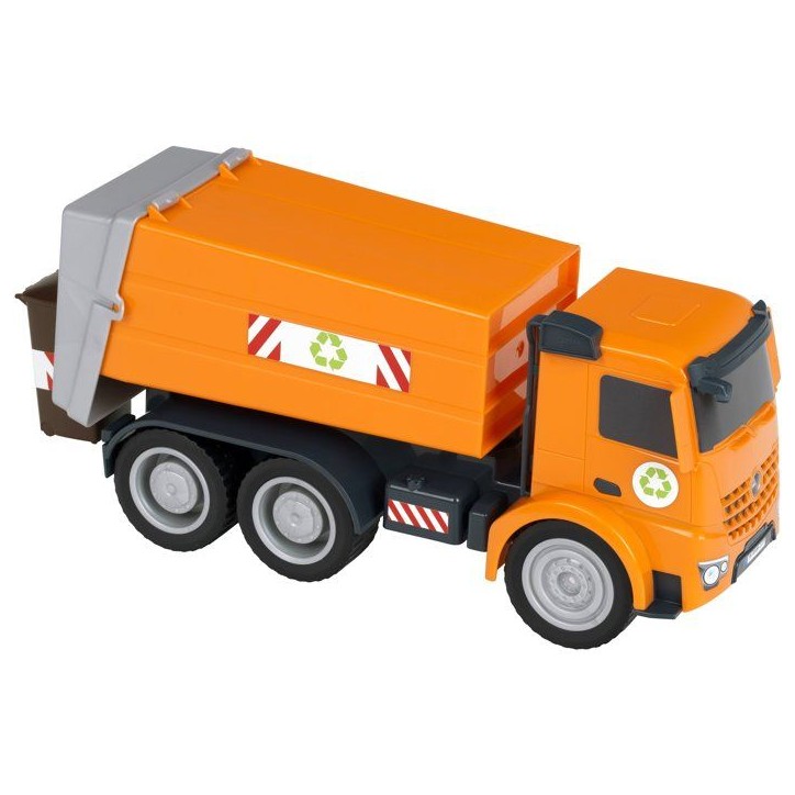 Camion benne a ordures - KLEIN - 3805 - Mercedes-Benz Arocs - Roues souples, benne basculante et hayon arriere ouvrable - Des 3 Camion benne a ordures - KLEIN - 3805 - Mercedes-Benz Arocs - Roues souples, benne basculante et hayon arriere ouvrable - Des 3