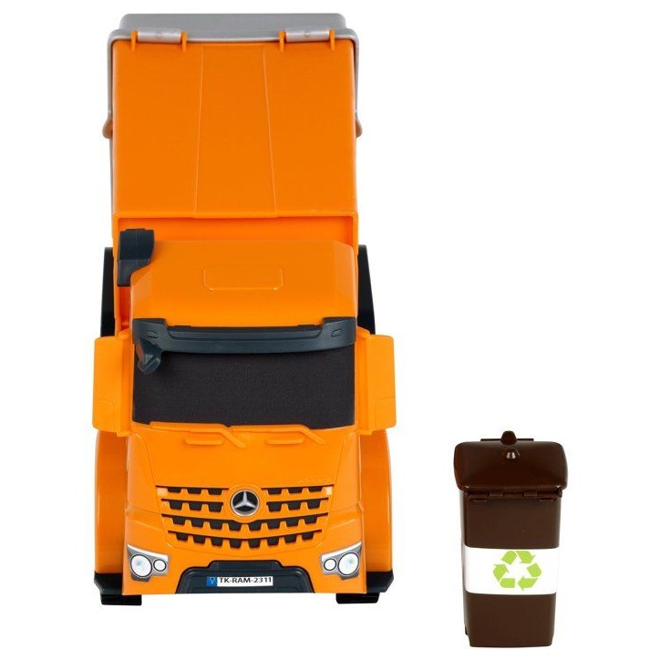 Camion benne a ordures - KLEIN - 3805 - Mercedes-Benz Arocs - Roues souples, benne basculante et hayon arriere ouvrable - Des 3 Camion benne a ordures - KLEIN - 3805 - Mercedes-Benz Arocs - Roues souples, benne basculante et hayon arriere ouvrable - Des 3
