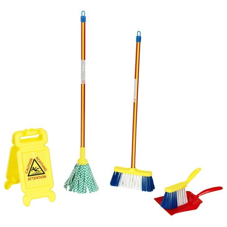 Set de ménage - KLEIN - 6369 - 5 pieces - Jouet Imitation - Des 3 ans Set de ménage - KLEIN - 6369 - 5 pieces - Jouet Imitation - Des 3 ans