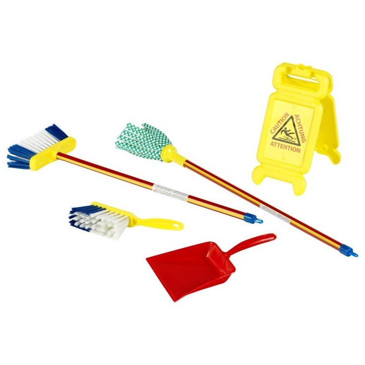 Set de ménage - KLEIN - 6369 - 5 pieces - Jouet Imitation - Des 3 ans Set de ménage - KLEIN - 6369 - 5 pieces - Jouet Imitation - Des 3 ans
