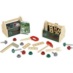Caisse a outils Bosch - KLEIN - 8161 - En bois FSC avec accessoires -