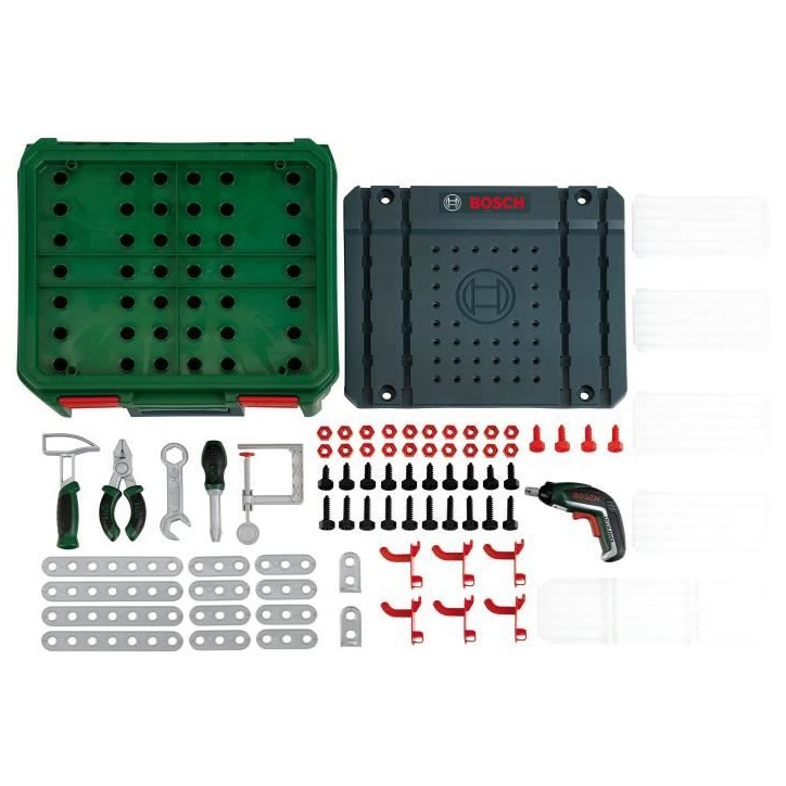 Mallette établi Bosch avec visseuse électronique Ixolino II et accessoires - KLEIN - 8396 Mallette établi Bosch avec visseuse électronique Ixolino II et accessoires - KLEIN - 8396