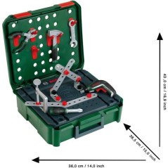 Mallette établi Bosch avec visseuse électronique Ixolino II et acces