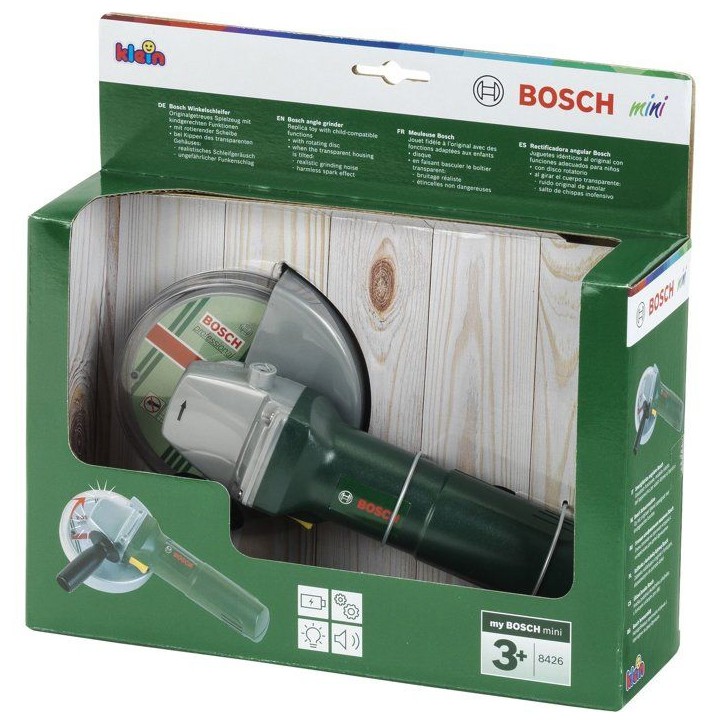 Meuleuse d'angle électronique Bosch - KLEIN - 8426 - Jouet d'imitation - Des 3 ans Meuleuse d'angle électronique Bosch - KLEIN - 8426 - Jouet d'imitation - Des 3 ans