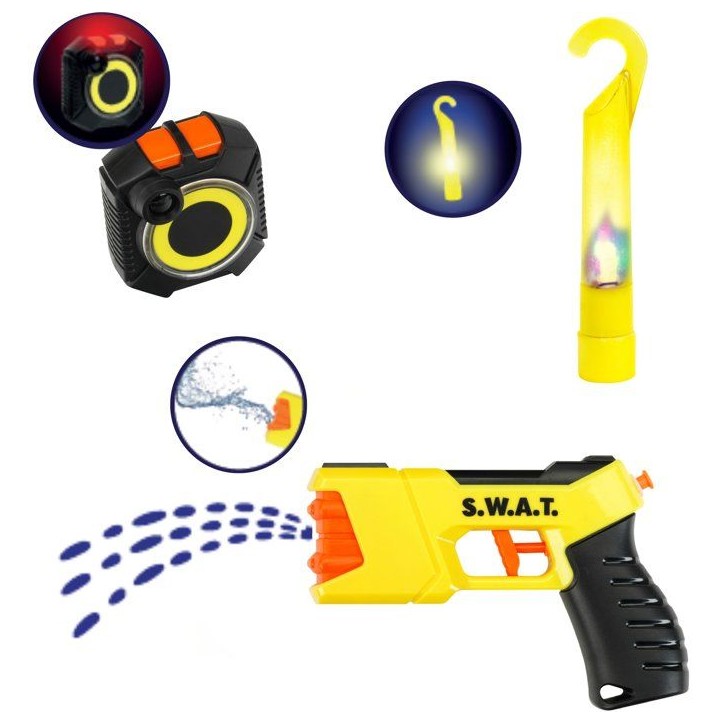 Mallette S.W.A.T. - KLEIN - 8838 - Taser a eau, caméra piéton - Déguisement policier - Des 3 ans Mallette S.W.A.T. - KLEIN - 8838 - Taser a eau, caméra piéton - Déguisement policier - Des 3 ans