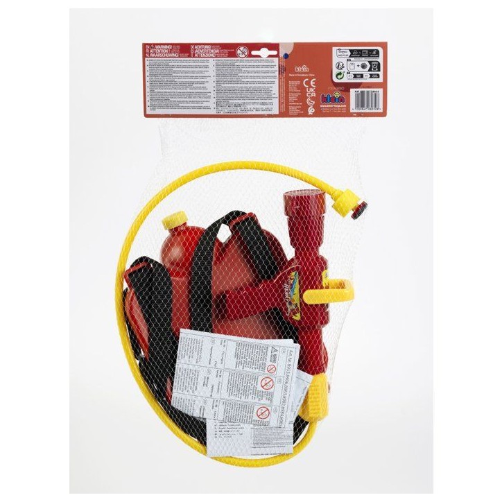 Lance a incendie pour enfant - KLEIN - 8932 - Réservoir dorsal 2L - Jet d'eau Lance a incendie pour enfant - KLEIN - 8932 - Réservoir dorsal 2L - Jet d'eau
