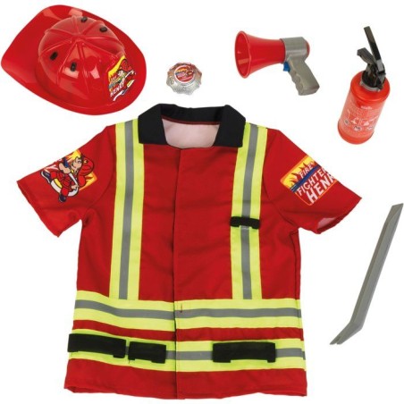 Costume de pompier - KLEIN - 8985 - 6 pieces - Déguisement pompier - Des 3 ans