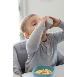 BEABA, Coffret repas Silicone Bébé, Avec Ventouse, Anti-dérapant, 4