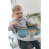 BEABA, Coffret repas Silicone Bébé, Avec Ventouse, Anti-dérapant, 4