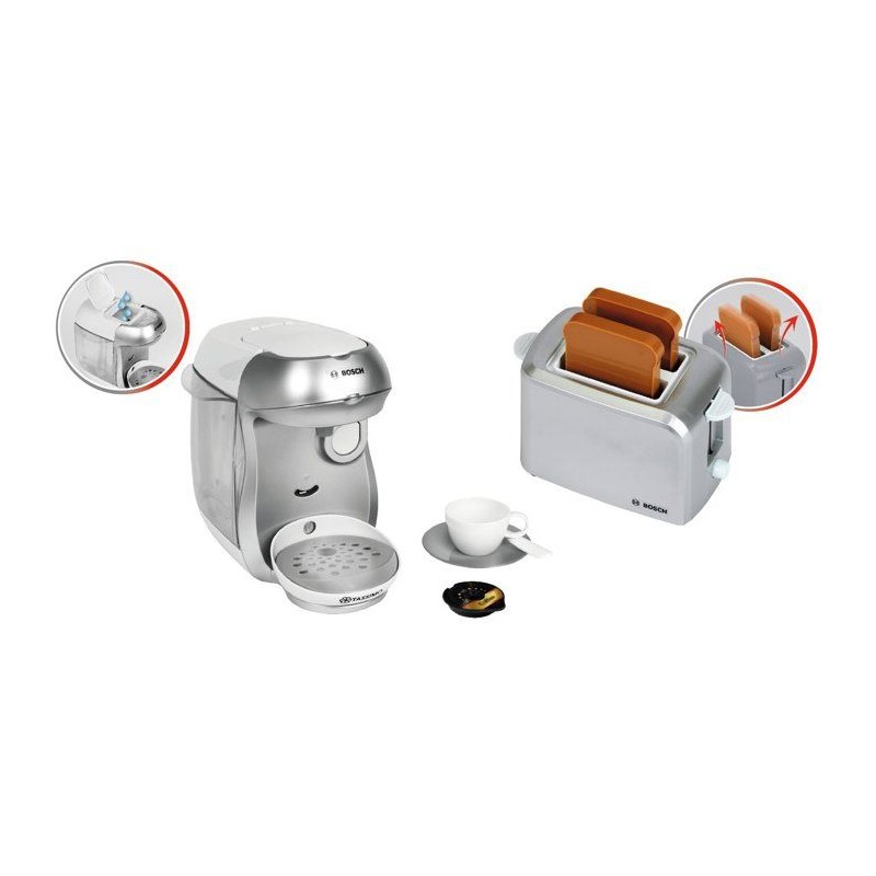 Set petit-déjeuner Bosch - KLEIN - 9233 - Machine a café, grille-pai