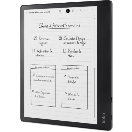 Liseuse Kobo Elipsa 2E – Écran tactile 10,3 – Stylet inclus – W