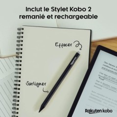Liseuse Kobo Elipsa 2E – Écran tactile 10,3 – Stylet inclus – W