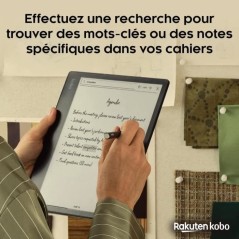 Liseuse Kobo Elipsa 2E – Écran tactile 10,3 – Stylet inclus – W