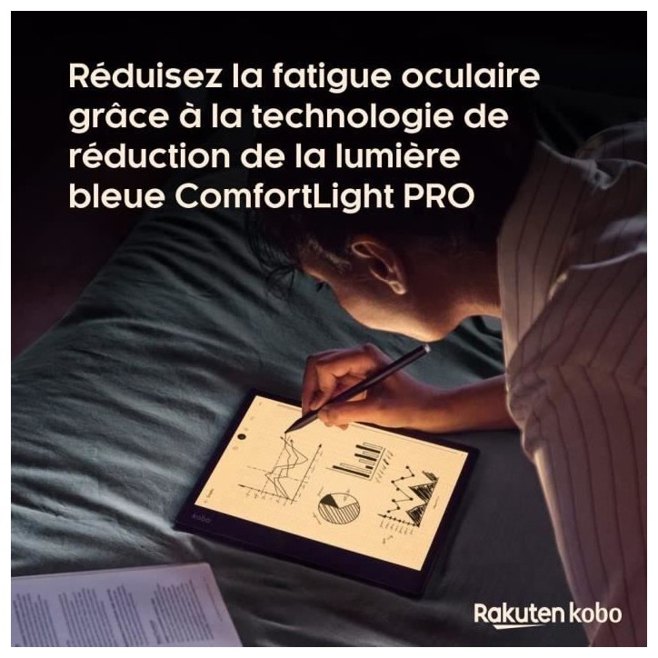 Liseuse Kobo Elipsa 2E – Écran tactile 10,3 – Stylet inclus – WiFi – eBook Reader Liseuse Kobo Elipsa 2E – Écran tactile 10,3 – Stylet inclus – WiFi – eBook Reader