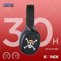 Casque audio supra-auriculaire sans fil - Konix - One Piece- Bluetooth