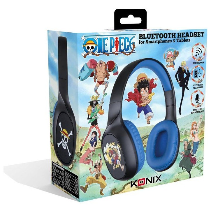 Casque audio supra-auriculaire sans fil - Konix - One Piece- Bluetooth 5.3 pour smartphones et tablettes - Autonomie 30 h Casque audio supra-auriculaire sans fil - Konix - One Piece- Bluetooth 5.3 pour smartphones et tablettes - Autonomie 30 h