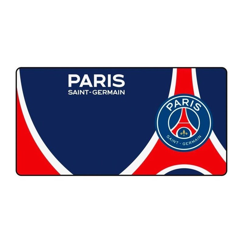 Tapis de souris gaming - KONIX - PSG - XXL 90 x 46 cm - Surface silico