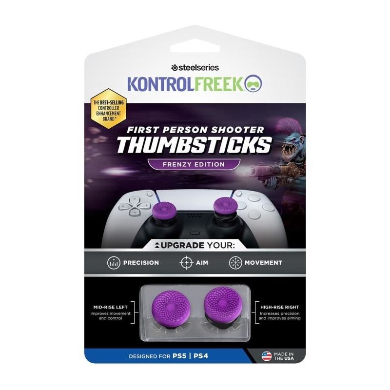 Pack de 2 Thumbsticks - STEELSERIES - KontrolFreek - Frenzy Edition -