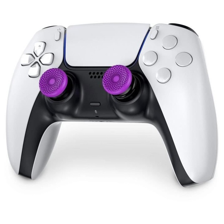 Pack de 2 Thumbsticks - STEELSERIES - KontrolFreek - Frenzy Edition - Pour manettes PS4 et PS5 - Violet
