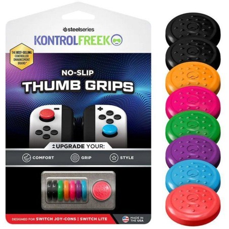Pack de 8 Thumbgrips No-Slip - STEELSERIES - KontrolFreek - Pour JoyCo