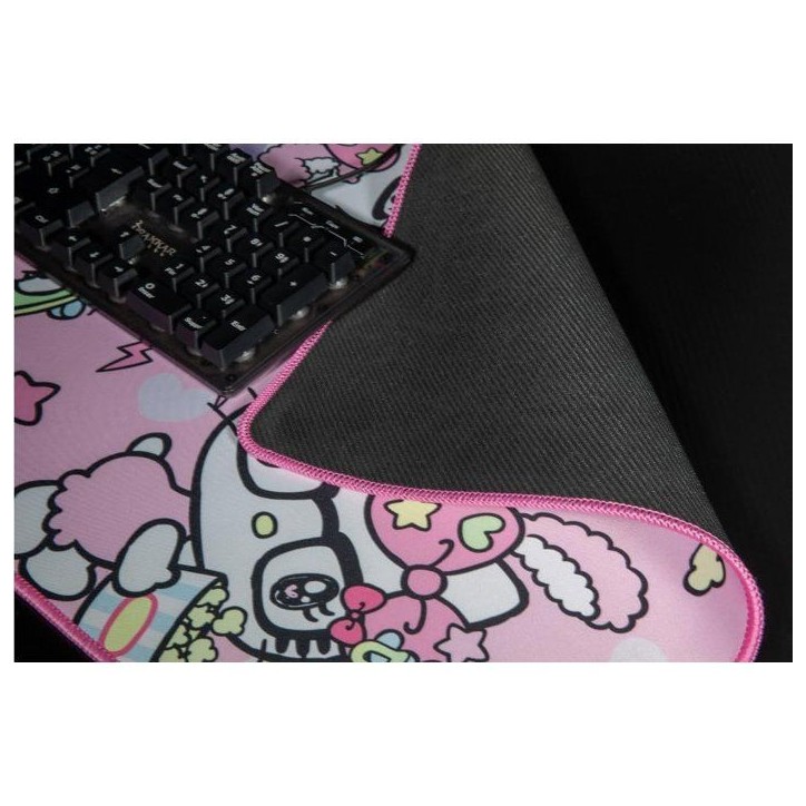 Tapis de souris gaming - KONIX - Hello Kitty - XXL 90 x 46 cm - Surface microfibre antidérapante - Caoutchouc Tapis de souris gaming - KONIX - Hello Kitty - XXL 90 x 46 cm - Surface microfibre antidérapante - Caoutchouc