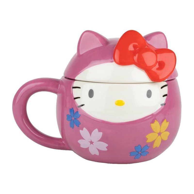Tasse en céramique - Konix - Hello Kitty - Mug 3D - 320 ml - Motif Da
