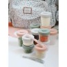 BÉABA - Lot 6 Portions Clip - 2eme Age - 250ml - 100% Hermetique - Em